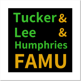 Tucker, Lee, Humphries, FAMU Posters and Art